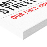 Smith Street  Canvas Prints