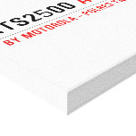 XTS2500  Canvas Prints