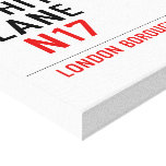 white hart lane   Canvas Prints