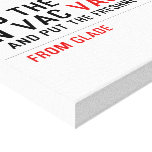 Do the Shake  n vac  Canvas Prints