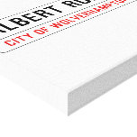 Albert Road  Canvas Prints