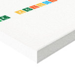 the periodic table  Canvas Prints