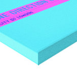 One Direction Lane   Canvas Prints