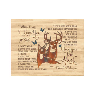 Canvas Prints I Love You The Most Gift For Family