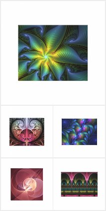 Canvas Prints With  Fractal Art