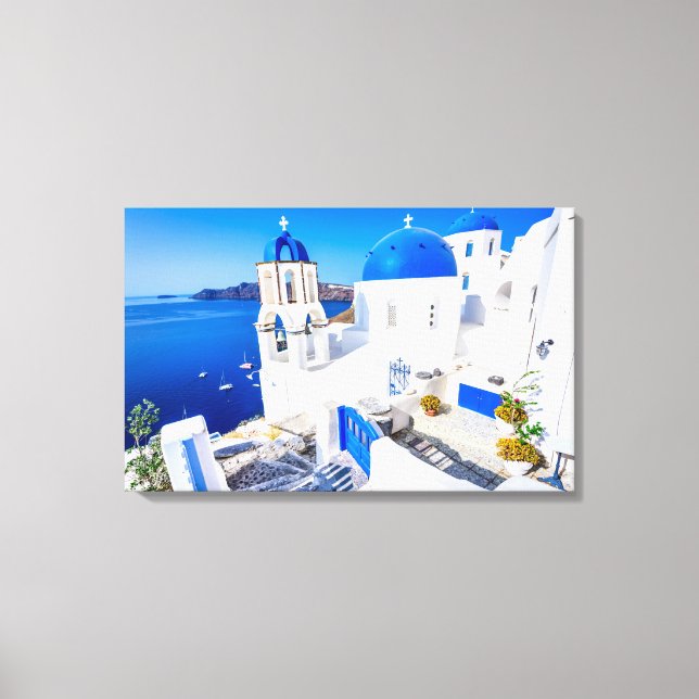 Canvas Small (24.00" x 16.00"), 1.5", Single Oia (Front)