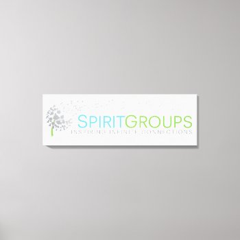 Canvas Spiritgroups Sign by SpiritGroups at Zazzle