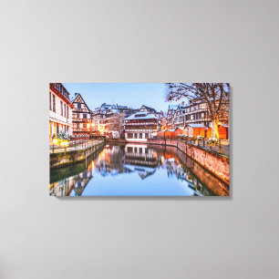 Canvas Strasbourg Print