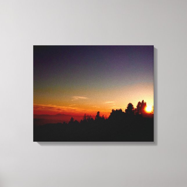 Canvas Sunset Print (Front)