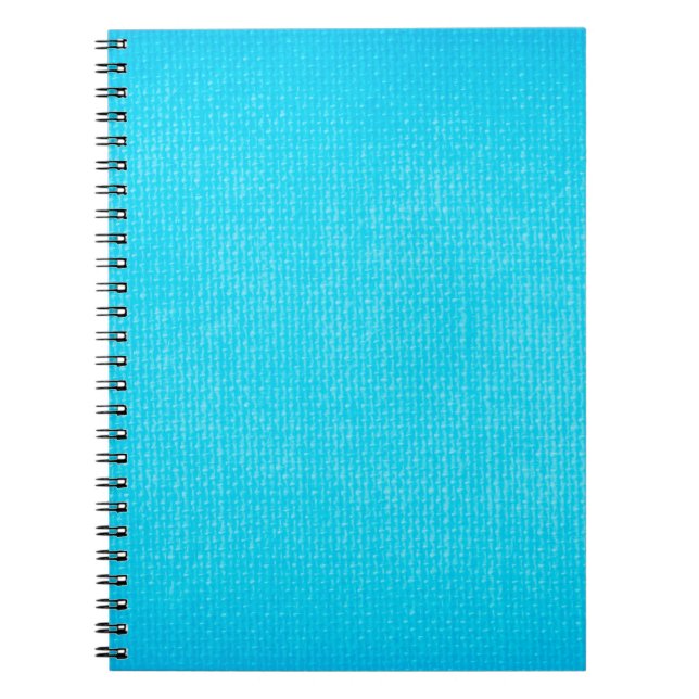 Canvas texture fabric pattern notebook (Front)