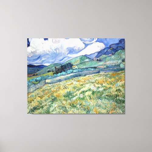 CANVAS  Van Gogh Landscape from Saint_Rémy