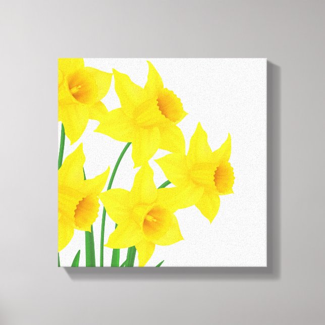 Canvas Wall Art-Daffodils (Front)