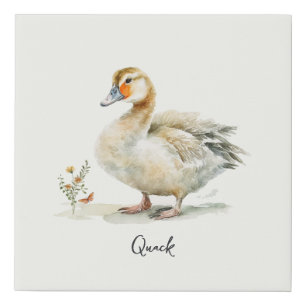 Canvas Wall Art - Duck