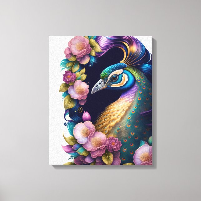 Canvas Wall Art-Peacock (Front)