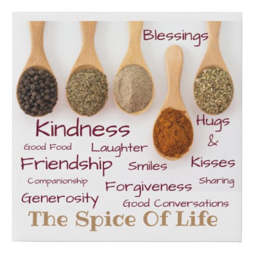 Canvas Wall Art_The Spice of Life