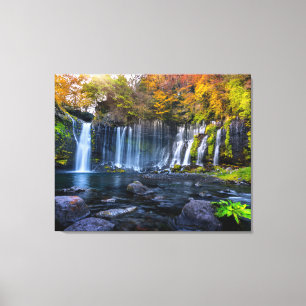 Canvas Wall Art-Waterfall Japan