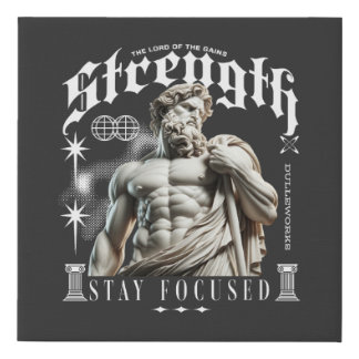 Canvas Wallart - Strength Motivation