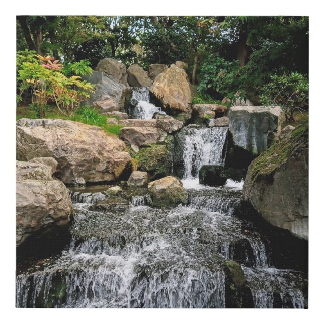 Canvas waterfall image (Front)