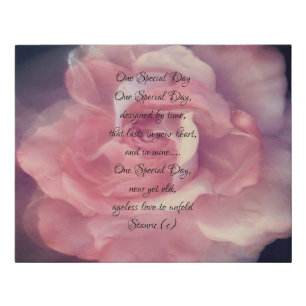 CANVAS WEDDING ENGAGEMENT DESIGN