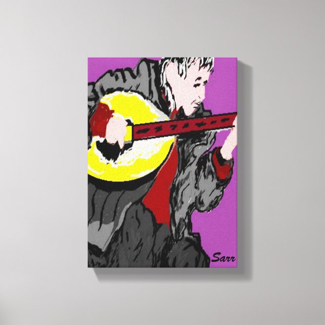 Canvas Wrap/ A Musician (Front)