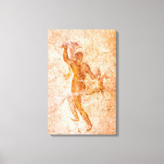 Canvas Wrap - Roman Fresco, Ancient Pompeii, Italy Print