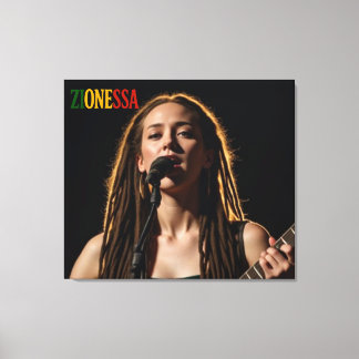 Canvas Zionessa Print