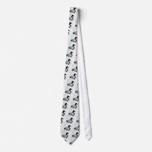 Canvasback duck neck tie