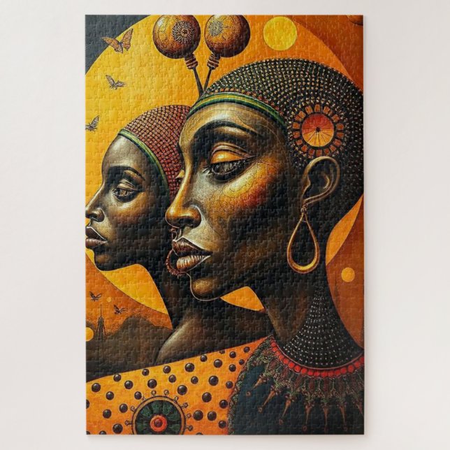 CanvasCraze – Modern Art Collection Puzzle (Vertical)