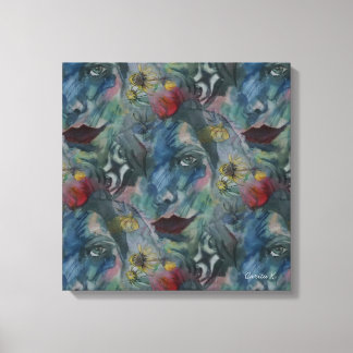 Canvastavla Sarah Rubellite Canvas Print