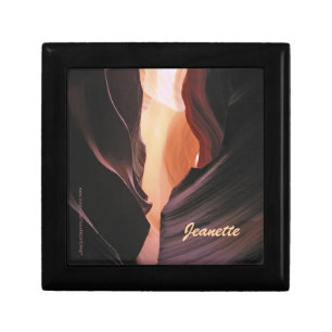 Canyon Abstract Gift Box, Personalized Box