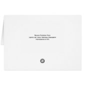 Canyon de Chelly Blank Card (Back Horizontal)