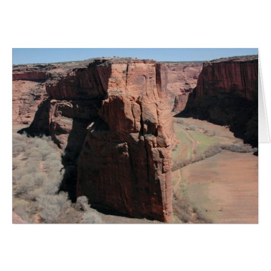 Canyon de Chelly Blank Card (Front Horizontal)