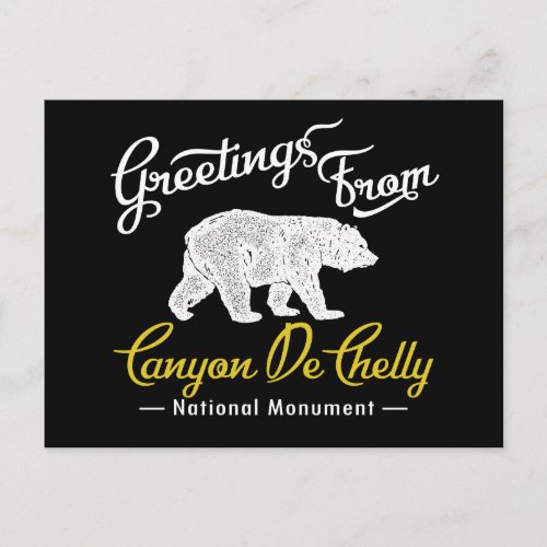 Canyon De Chelly National Monument Bear Postcard