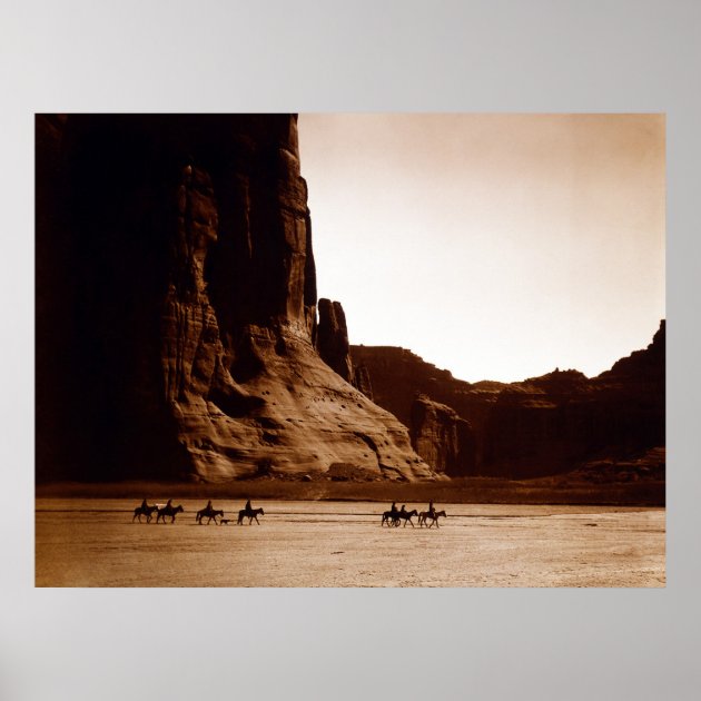 Navajos, Canyon De Chelly, c.1904 Photographic Print - Edward S^ Curtis