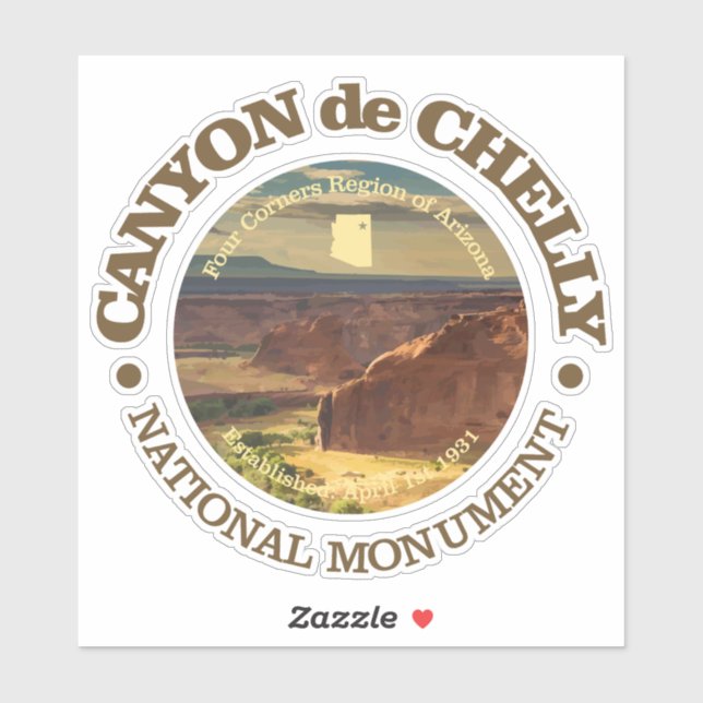 Canyon de Chelly Sticker (Sheet)