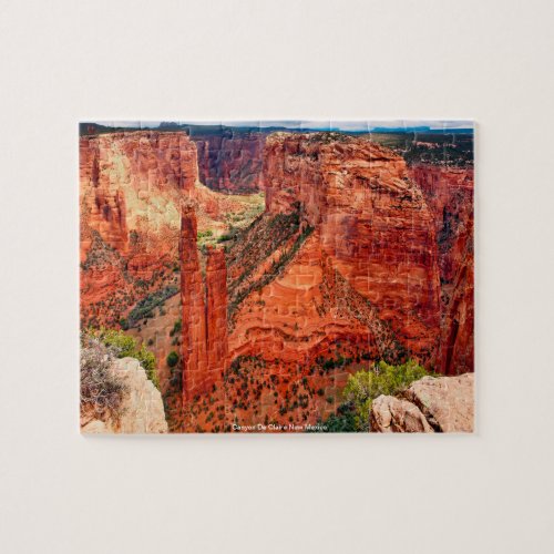 Canyon De Claire New Mexico Jigsaw Puzzle