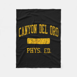 Canyon Del Oro High School Hs Oro Valley Az Phys E Fleece Blanket