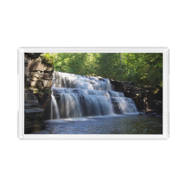 Canyon Falls acrylic tray (Front)