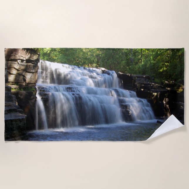 Canyon Falls beach towel (Front)