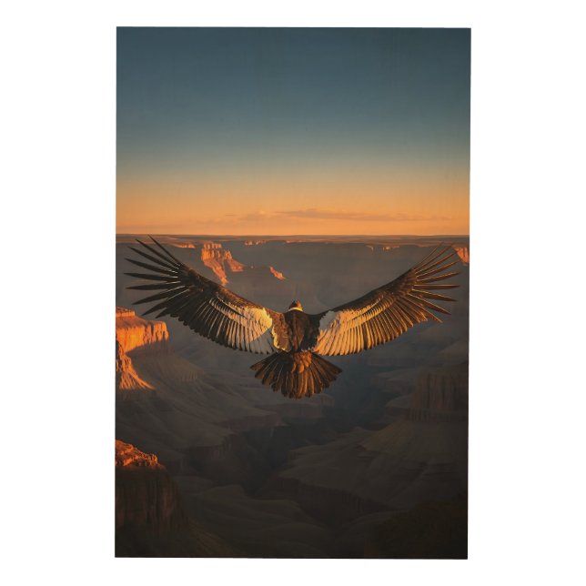 Canyon Guardian Wood Wall Art (Front)