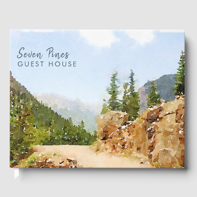 Canyon Guest House Vacation Rental Comments Book (Front)