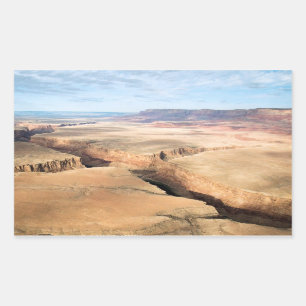 Canyon in the Canyon Rectangular Sticker