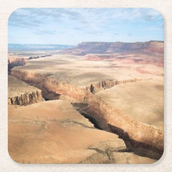 Canyon In The Canyon Square Paper Coaster by uscanyons at Zazzle