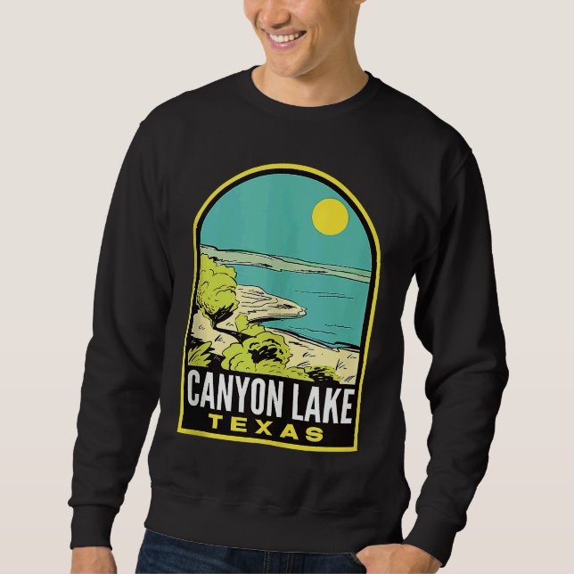 Canyon Lake Texas Vintage Travel Tank Top (Front)
