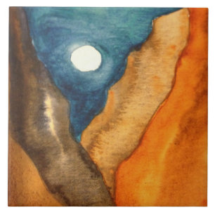 Canyon Moon Ceramic Tile
