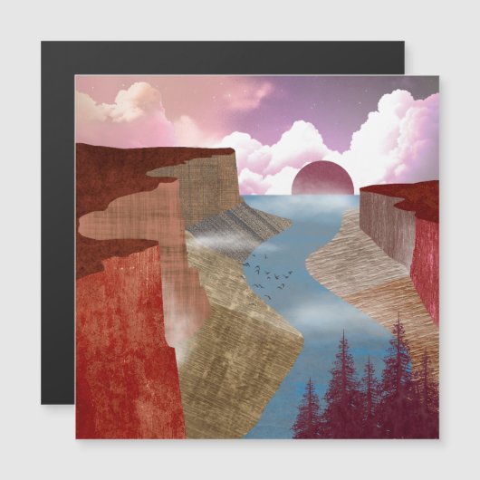 Canyon Ocean Landscape (Front/Back)