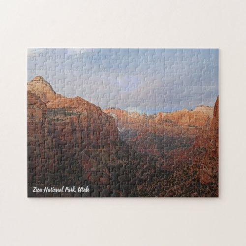 Canyon Overlook Zion National Park Utah  Jigsaw Puzzle
