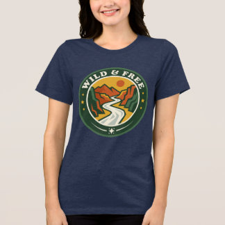 Canyon River Hiking Shirt Wild & Free Retro