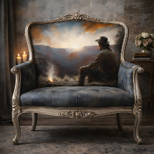 Canyon Sunset Cowboy Decoupage Tissue Paper