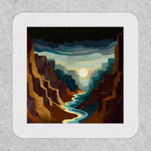 Canyon Sunset Landscape Patch